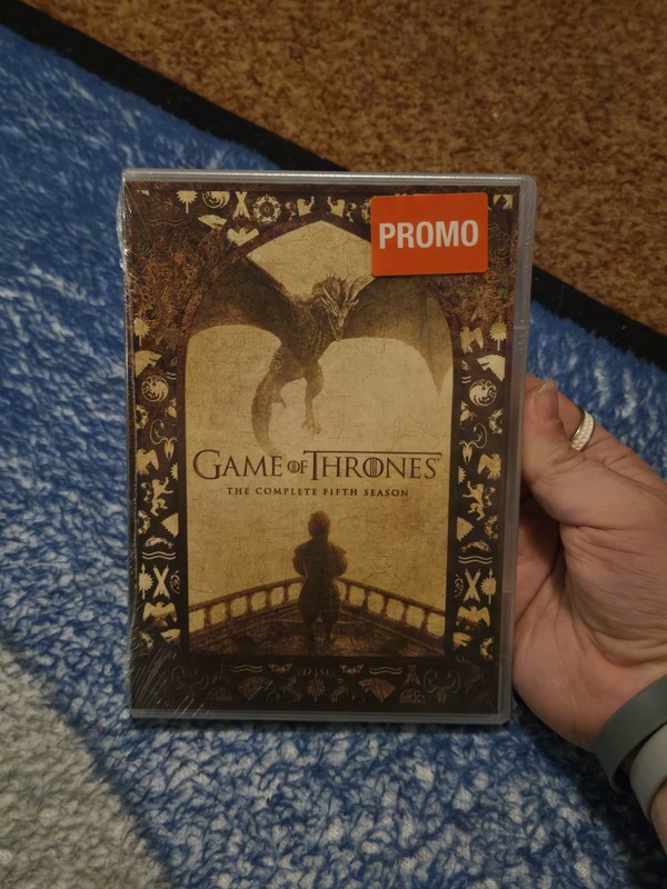 RARE OOP OUT OF PRINT DVD GAME OF THRONES COMPLETE FIFTH SEASON 5 NEW SEALED HBO