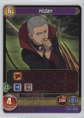 2019 Naruto Boruto Card Game: Naruto & Naruto Shippuden Set Hidan #NB01-38-B