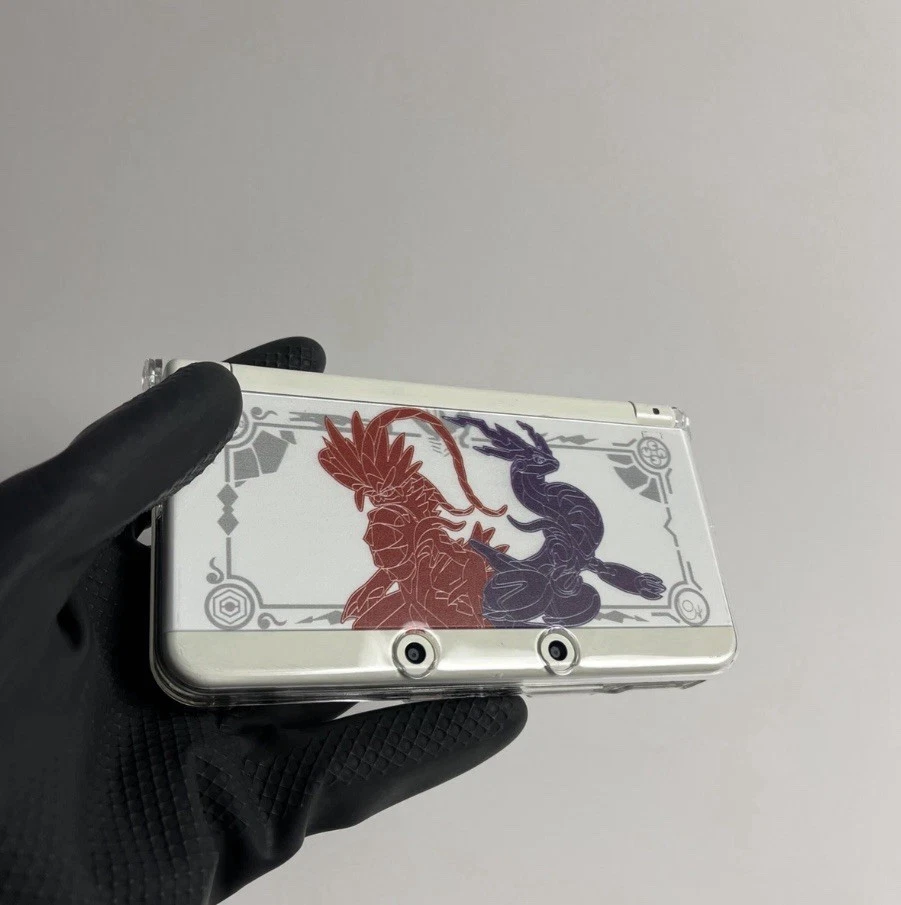 Placas personalizadas Pokemon escarlata y violeta para nueva Nintendo 3DS Foto 4 de 4