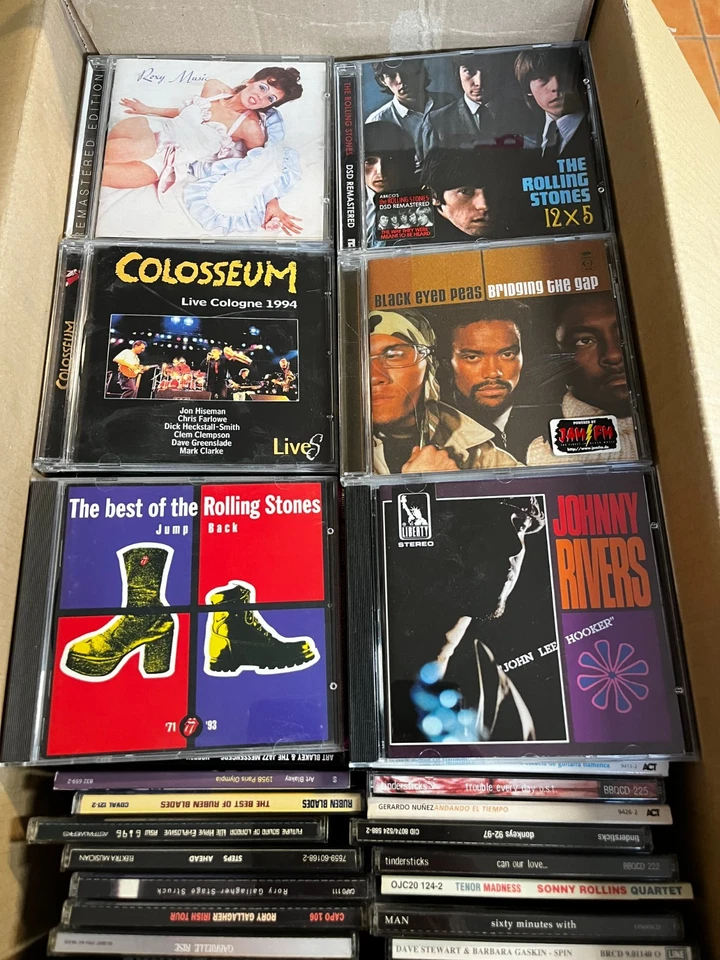 30. Teil einer umfangreichen CD Sammlung ROCK JAZZ 200 CDs #30