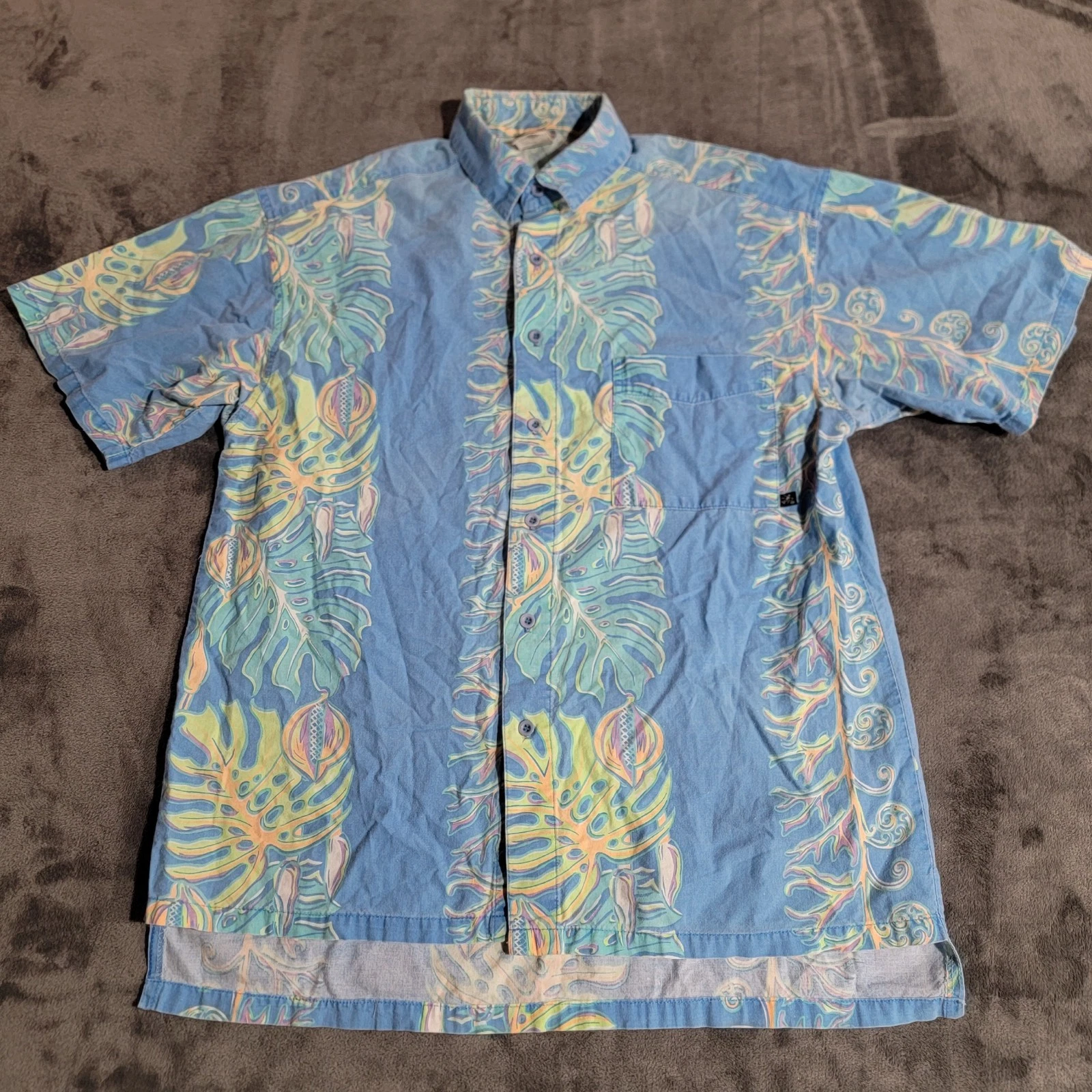 Vintage Op Ocean Pacific Shirt Men Medium Blue Beach Surf Colorful Made USA 90s
Opens in a new windo