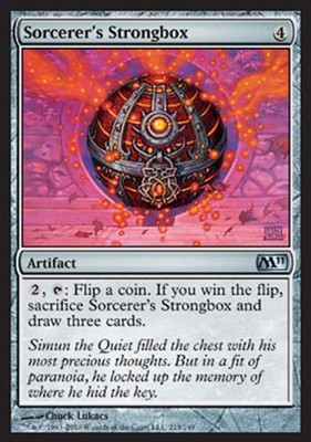 Sorcerer's Strongbox - M11 MTG - Light Play
