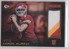 2014 Panini Rookies & Stars Longevity Parallel Team Logo 4/32 Aaron Murray 1z1