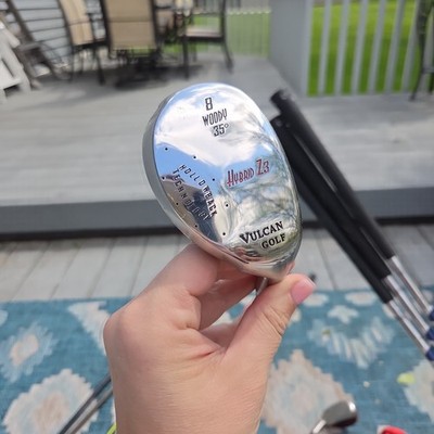 Vulcan Golf Hybrid Z3 #8(EIGHT) 35o ''Woody'' Graphite Lite RH 35''