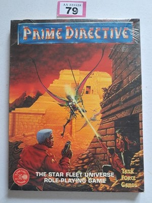 PRIME DIRECTIVE TASK FORCE GAMES STAR FLEET UNIVERSE RPG MINT FACTORY SEALED