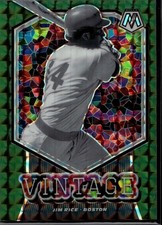 2021 Panini Mosaic #V1 Jim Rice Vintage Green