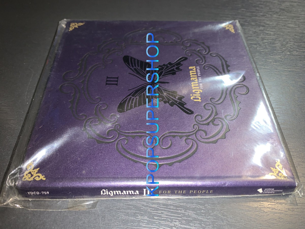 Big Mama 3rd Album For the People CD Photobook New Sealed Rare YG