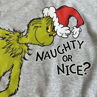 Boys Dr. Seuss  The Grinch  Christmas Pullover Sweater | Size 10
