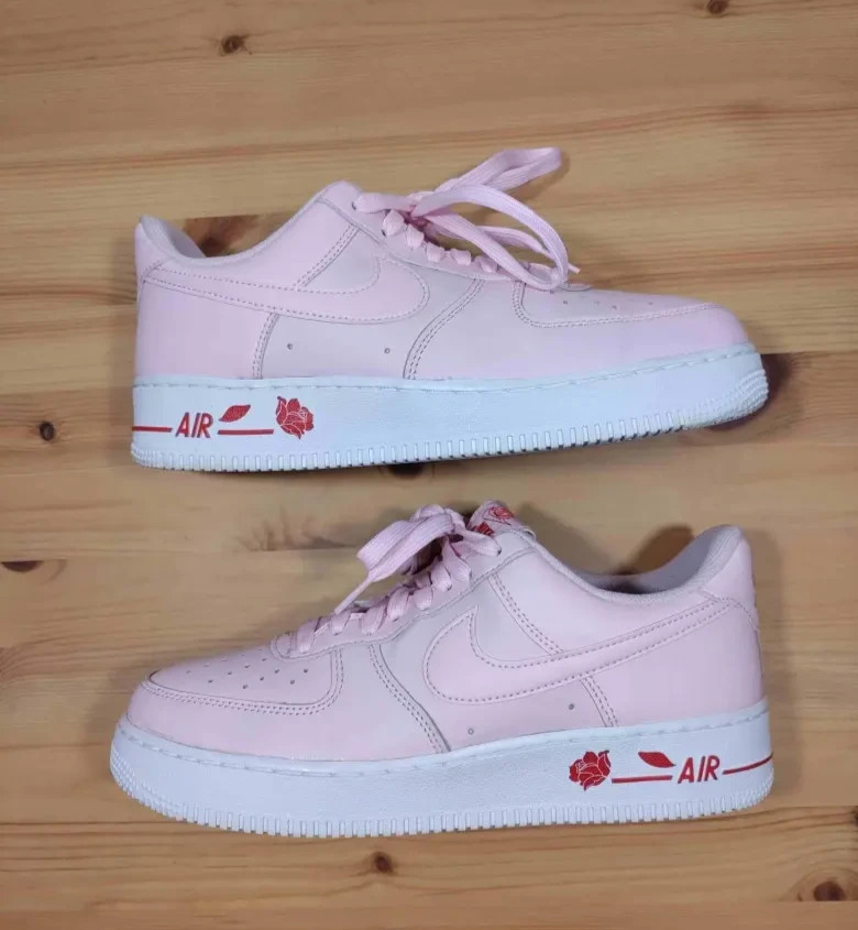 Nike Air Force 1 07 LX Thank You Plastic Bag Pink Foam Men's Size