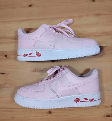 Nike Air Force 1 07 LX Thank You Plastic Bag Pink Foam Men's Size