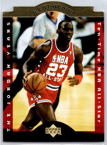Michael Jordan #CA5 1996 Collector's Choice Jordan Cut Above card