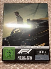F1 Der Film (2025) Limited Steelbook Cover B Brad Pitt [4K UHD Blu-ray] NEU/OVP