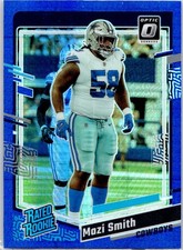 2023 Donruss Optic #228 Mazi Smith Blue Hyper