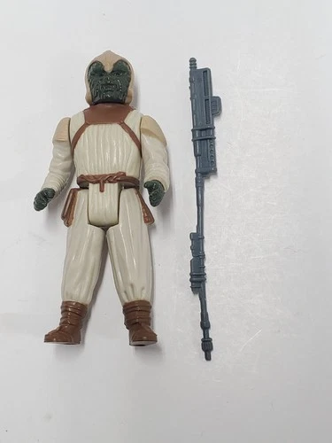 Vintage Star Wars Klaatu Skiff Guard White Outfit 100% Complete 1983 Kenner Lot2