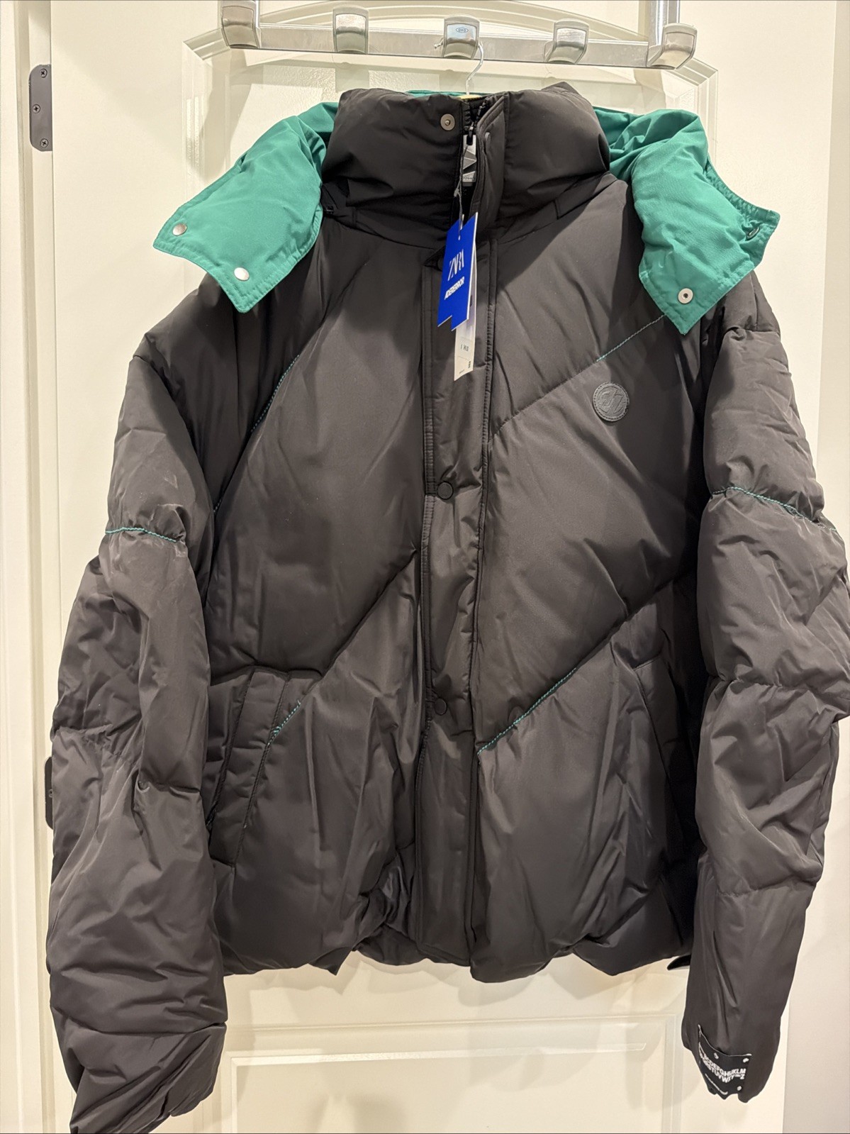 Size M- ADER error x Zara Oversized Puffer Jacket image 2
