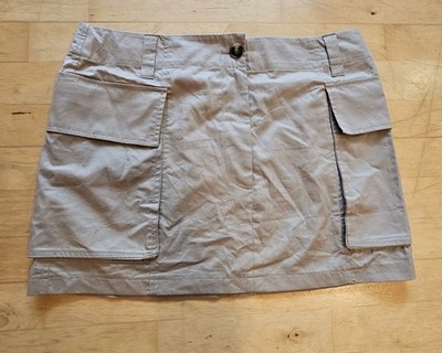 H&M HM Cargo-Rock Minirock Beige Gr. 44, Neu