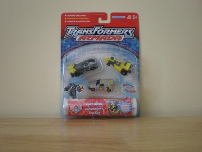 Transformers - Armada - RACE Mini-Con Team - 2002 - New on Card