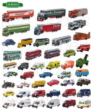 Oxford Diecast N Gauge British Road Vehicles Car Lorry Van Bus Police FULL RANGE