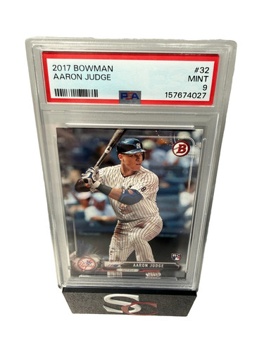 Aaron Judge 2017 Bowman RC #32 PSA 9 Mint