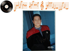Star Trek Voyager Robert Beltran Singed / Autogramm Foto COA