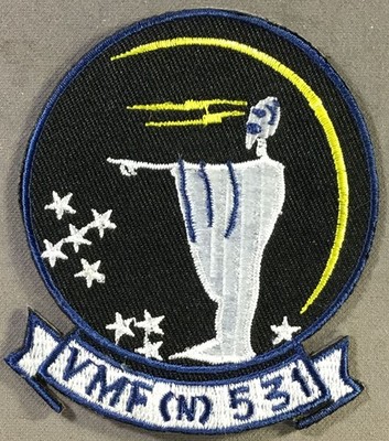 USMC Marine Fighter Attack Squadron VMR 531 the Grey Ghosts licensed patch
