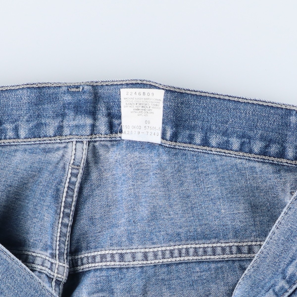 Vintage 2000'S Levi's Silver Tab L2 Baggy Tapered Denim Pants Men's Size W33 thumbnail 5