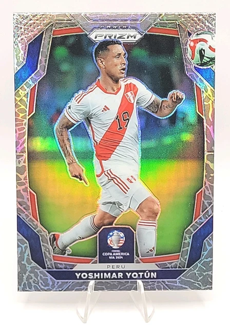 2024 Panini Prizm Copa America Yoshimar Yotun Elephant Print CASE HIT SSP Peru!!