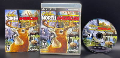 Cabela's North American Adventures (Sony PlayStation 3, 2010) PS3 CIB