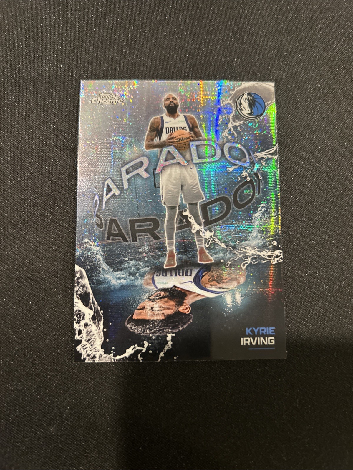 2025-26 Topps Chrome Basketball Kyrie Irving Paradox SSP No. PX-18 Mavericks