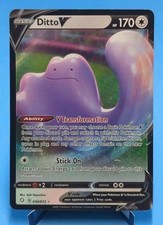 ditto v pokemon card value Ditto V - 050/072