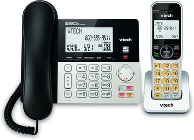 VTech VG208 Home Phone System Call Blocker Speakerphone 1 Handset