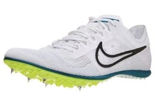 NEW Nike Men's SIZE 8 Zoom Mamba 6 Track  Field White Spikes DR2733-102