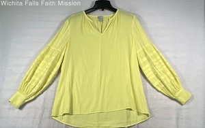 Chico’s Yellow Blouse: Size 1