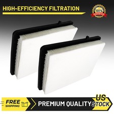 2pcs New Engine Air Filter Set For Chevrolet Equinox GMC Terrain 2018 - 2022