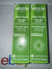 2 Weleda Skin Food ULTRA-LIGHT DRY OIL 3.4 oz weightless glow SPRAY 4/2025
