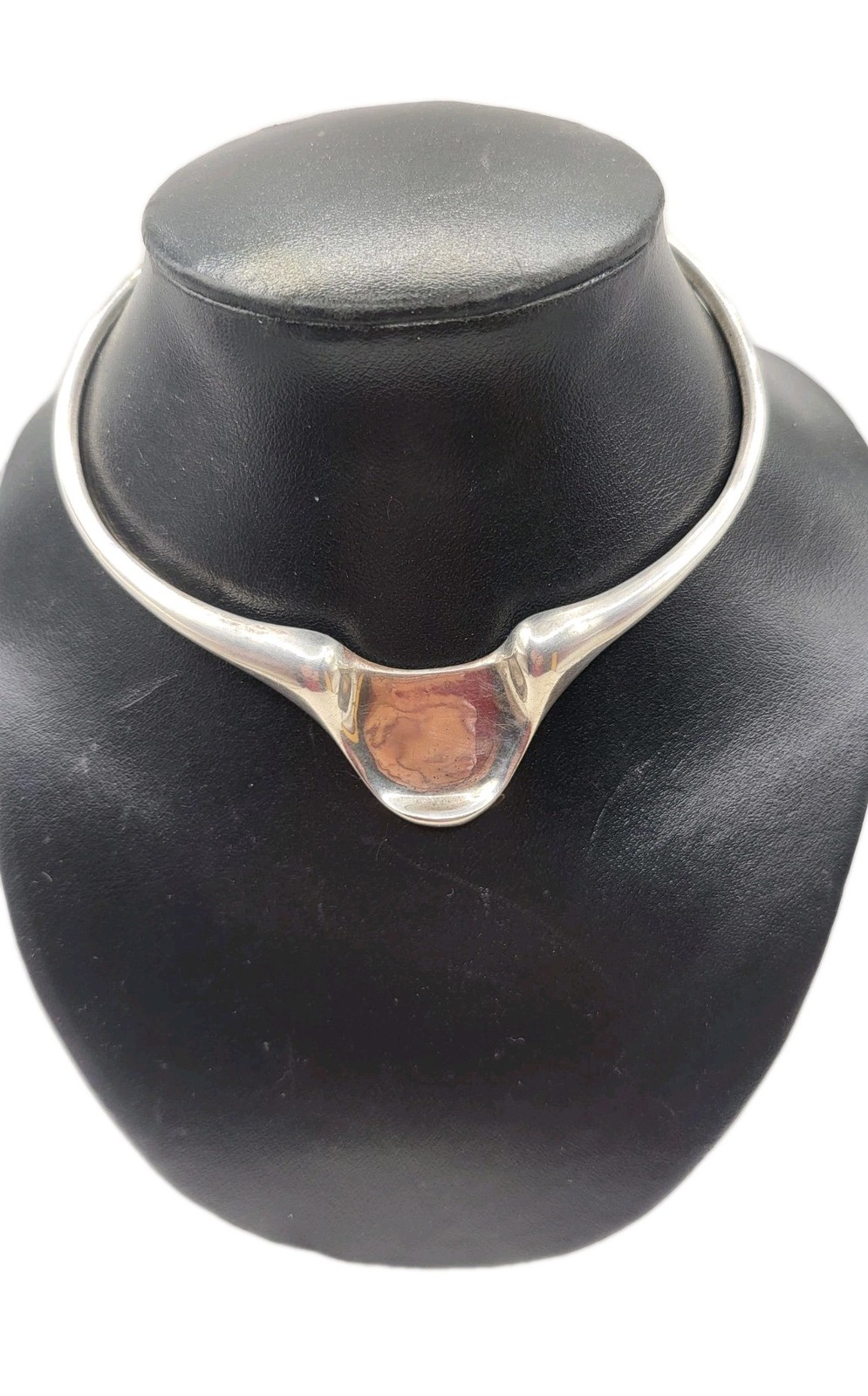 MINAS SPIRIDIS Solid Sterling Modernist Neck Ring… - image 7