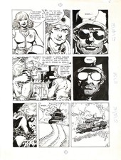 Tavole Originali Macagno e Barrero - NON SI TORNA DALL' INFERNO- pag 3 e 4