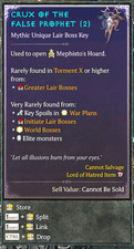Diablo 4 D4 Season 13 Crux of the False Proph...