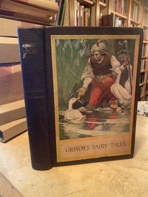 Grimm: Grimm's Fairy Tales: Stories & Tales of Elves & Goblins & Fairies 1922 HB