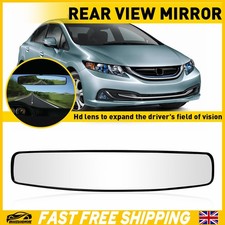 Interior Rear View Mirror 17'' Anti-glare Car Panoramic Convex Wide Angle Glass
