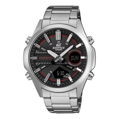 Casio Edifice Herren Edelstahl Armband Uhr EFV-C120D-1A4EF