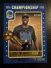 2017-18 Panini NBA Hoops Championship Moments 6 Draymond Green /99 Warriors