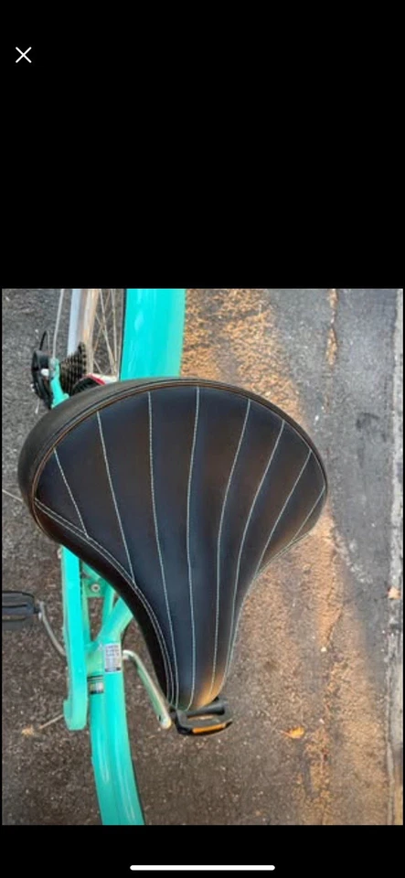 Bicicleta Schwinn Cruiser verde azulado para mujer Foto 3 de 4