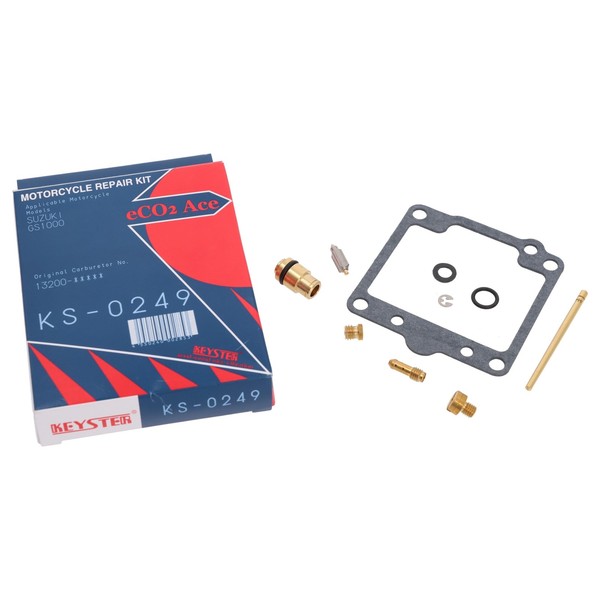 Vergaser Reparatursatz FüR Suzuki GS1000 G GL 1980 - 1981 GS100G Keyster KS-0249-image