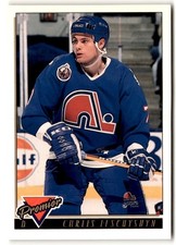 Curtis Leschyshyn 1993-94 OPC Premier Gold #487 Quebec Nordiques