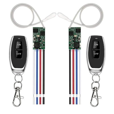 433MHz Universal Wireless RF Remote Control Switch DC 6V 12V 24V 1CH Channel ...