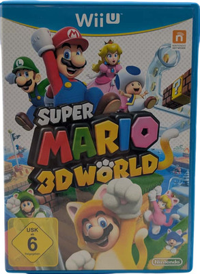 Super Mario 3D World Wii U Disc OVP mit Anleitung Gut