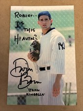 Dwier Brown Field of Dreams Legend Actor Hand Signed 4x6 Photo - To: Robert