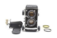 🎦Blue Dot [MINT] Mamiya C220 Pro TLR Film Camera Sekor 80mm f/2.8 From JAPAN