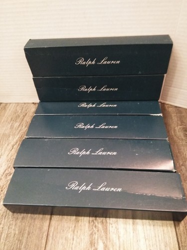 VTG Ralph Lauren BLUE EMPTY Original Flatware Storage Box -( Set of 6 boxes ) - Picture 4 of 6